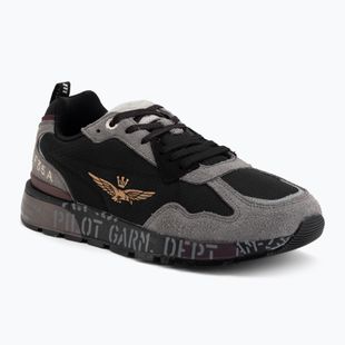 Pánské boty Aeronautica Militare SC0276UCT03546 jet black