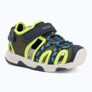 Dětské sandály Geox Multy pistácie/navy