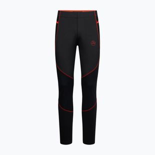 Pánské běžecké legíny La Sportiva Primal black/ cherry tomato