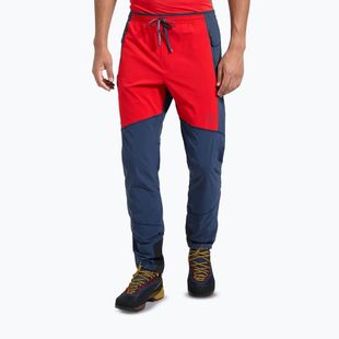 Pánské trekingové kalhoty La Sportiva Aequilibrium mountain red/night sky