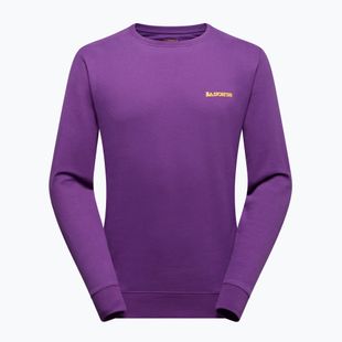 Pánská mikina La Sportiva Climbing On The Moon purple/yellow