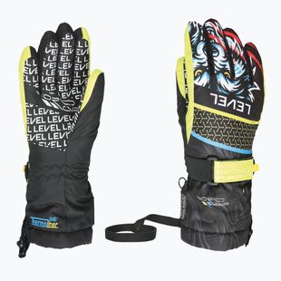 Dětské snowboardové rukavice Level Junior ninja black