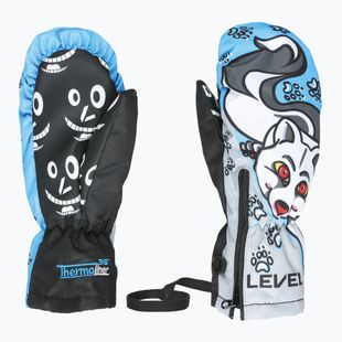 Dětské lyžařské rukavice Level Lucky Mitt navy/grey