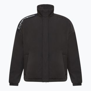 Pánská bunda EA7 Emporio Armani Train Logo Series Tape Eco Down black