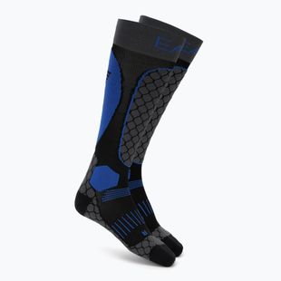 Lyžařské ponožky EA7 Emporio Armani nero/antra/lapis blu