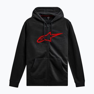 Pánská mikina Alpinestars Ageless II Zip Hoodie black/red