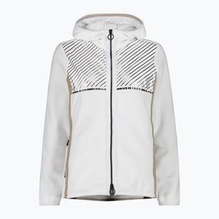 Dámská fleecová mikina CMP Fix Hood White 32H0386/A001