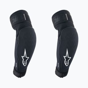 Cyklistické chrániče na lokte Alpinestars A-Impact Plasma Elite Elbow black/white