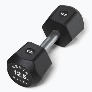 Činka Centr Urethane Dumbbell Centr x Hyrox 12,5 kg black