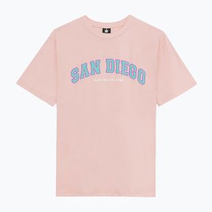 Pánské tričko Kaotiko San Diego College pink