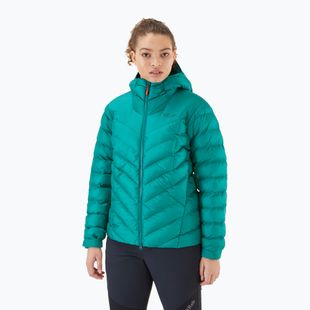 Dámská zateplená bunda Rab Nebula Pro storm green