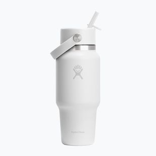 Termo láhev Hydro Flask Wide Flex Straw Travel 621 ml white