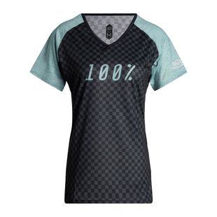 Dámský cyklistický dres s krátkým rukávem 100% Airmatic šedý STO-44306-434-10