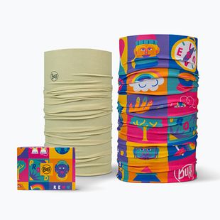Multifunkční šátky BUFF Coolnet UV Twin Pack Pride multicolor