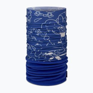 Dětský multifunkční šátek BUFF Polar carty ultramarine