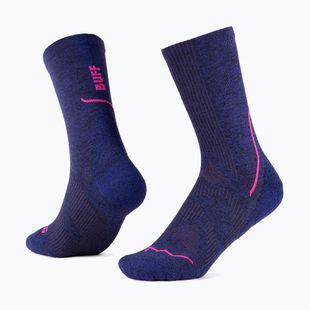 Ponožky BUFF Dryflx Crew ultramarínové