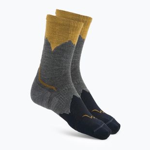 Ponožky BUFF Merino Lightweight Crew LWC3 šedé