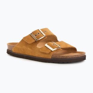 Dámské nazouváky  Genuins Hawaii Velour camel