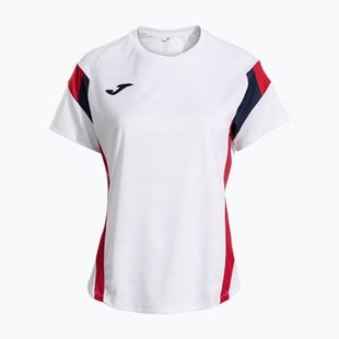Dámské tenisové tričko Joma Montreal white / red