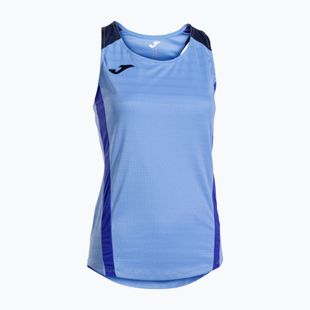 Dámské tenisové tričko Joma Montreal sky blue/dark navy