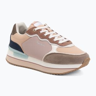 Dámské boty Pepe Jeans Rusper Combi mud brown