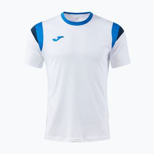 Pánské tenisové tričko Joma Terra white/royal