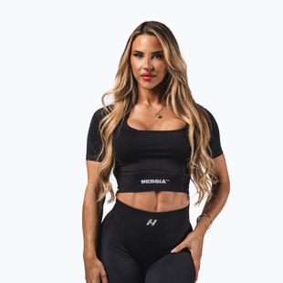 Dámské tréninkové tílko NEBBIA Flow Seamless black