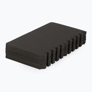 Fitnessová podložka GymBeam Puzzle 18 kusů 1,2 cm black