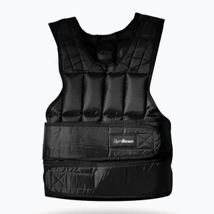 Zátěžová vesta GymBeam Weighted Vest 15 kg black