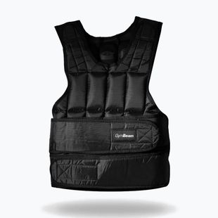 Zátěžová vesta GymBeam 20 kg black