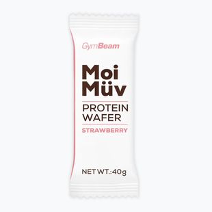 Proteinová oplatka GymBeam MoiMüv 40 g strawberry