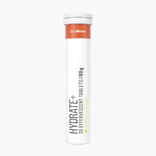 Vitamín B GymBeam Hydrate+ 20 lemon tablets