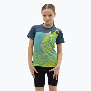 Dětský cyklistický dres SILVINI Denni neon/blue