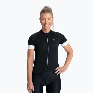 Dámský cyklistický dres Rogelli Modesta black /white