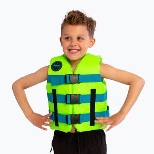 Dětská nylonová záchranná vesta JOBE zelená 244823007