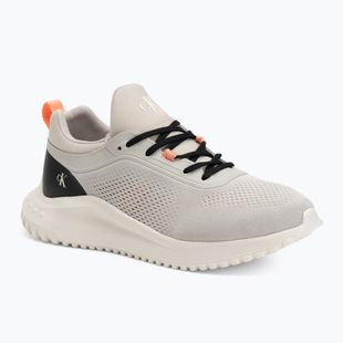 Dámské boty Calvin Klein YW0YW01855 Eva Runner Sock Mg Tech Mix monstruck/creamy white/orange