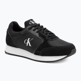 Pánské boty Calvin Klein YM0YM01326 Retro Runner Sock Lace Up Ny-Su Calvin Navy/Bright White/Gum
