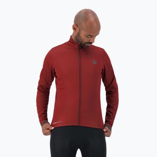 Pánská cyklistická bunda Rogelli Essential Winter burgundy