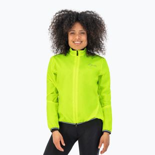 Dámská cyklistická bunda  Rogelli Essential yellow