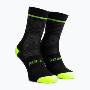 Cyklistické ponožky Rogelli Hero II yellow/grey/black