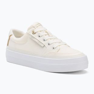 Dámské tenisky Tommy Hilfiger Essential Vulc Textile YBL ecru
