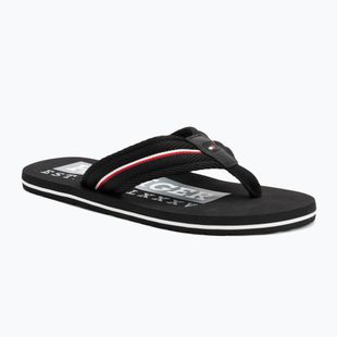 Pánské žabky  Tommy Hilfiger Corporate Beach Sandal black