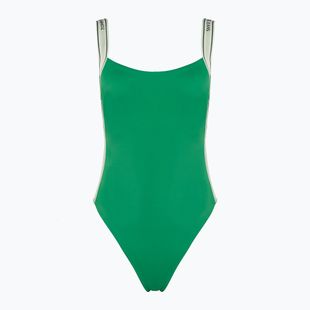 Dámské jednodílné plavky Tommy Jeans Scoop Back One Piece cape verde