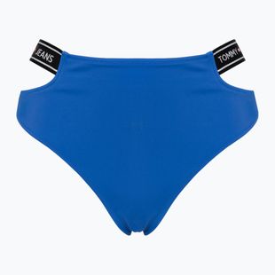 Spodní díl plavek Tommy Jeans High Waist Cheeky Bikini persian blue