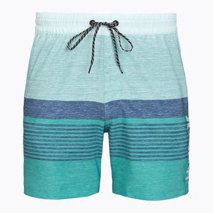 Pánské koupací šortky Hurley Epic Ombre Volley Swim Short Teal Tint