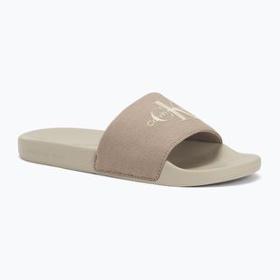 Pánské nazouváky  Calvin Klein YM0YM01271 Slide Monogram Cv eggshell/atmosphere