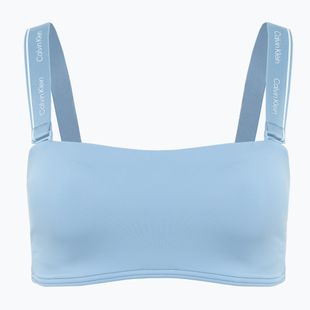 Horní díl plavek Calvin Klein KW0KW02731 Removable Straps - RP faded denim
