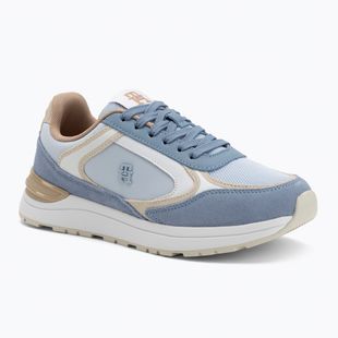 Dámské boty Tommy Hilfiger Casual Fashion Runner Mix breezy blue/brisk blue