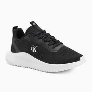 Dámské boty Calvin Klein YW0YW01992 Eva Runner Drawstring Mix MG black/bright white