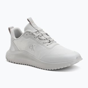 Pánské boty Calvin Klein YM0YM01442 Eva Runner Lace Up Mat Mix 0GJ oyster mushroom